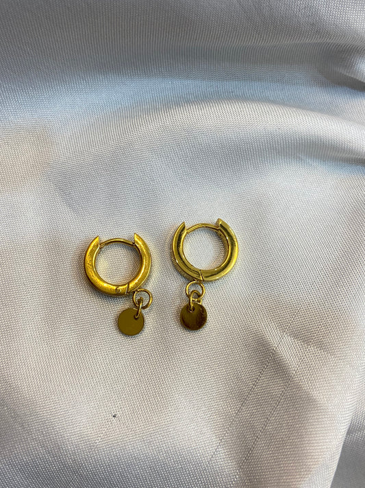 Drop Hoop Earing