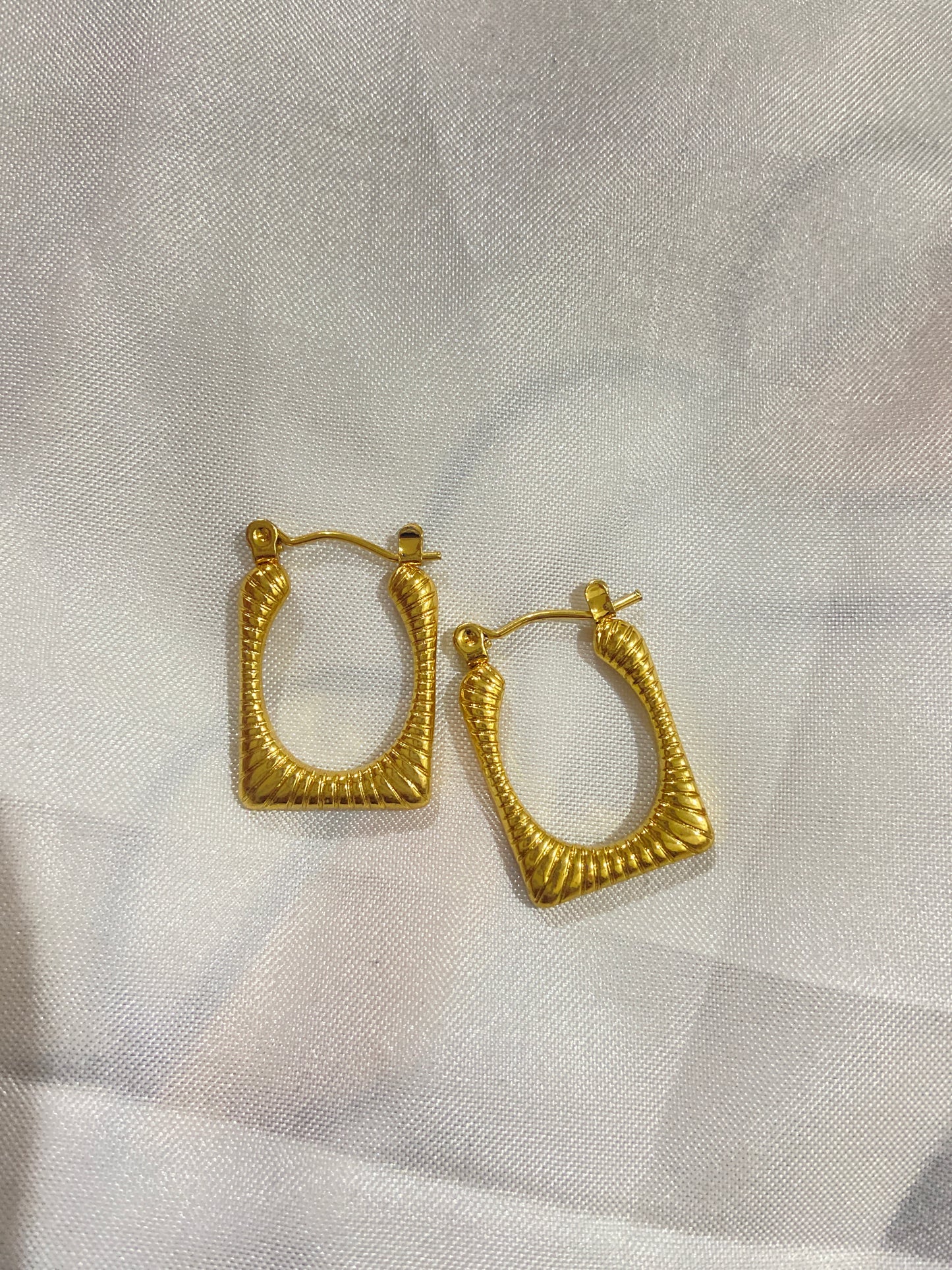 Golden hoops