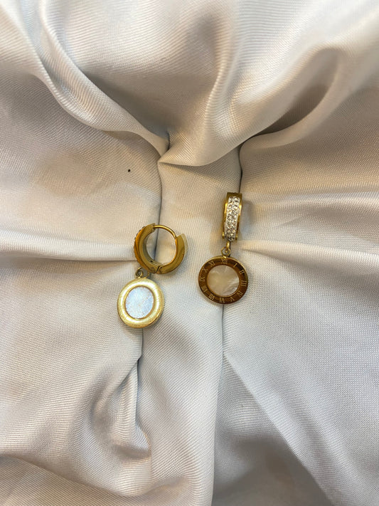 Dial Hoop Earing