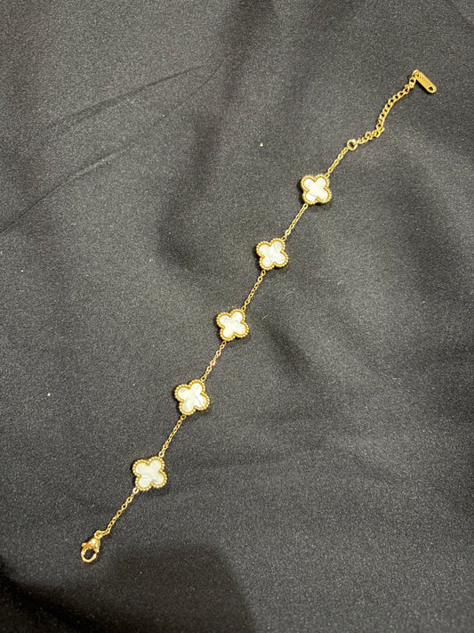 Clover Bracelet – 18K Gold Plated Anti-Tarnish Bracelet