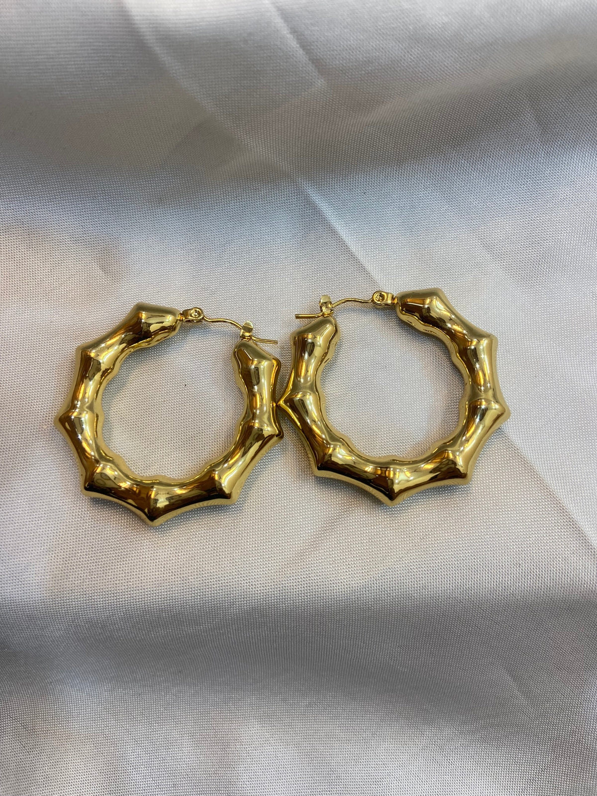 Golden Hoop Earing