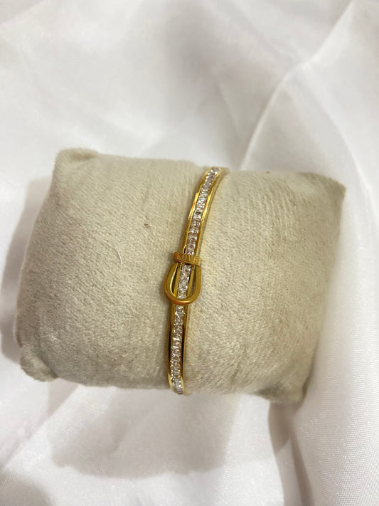 Forever Love Crystal Link Bangle