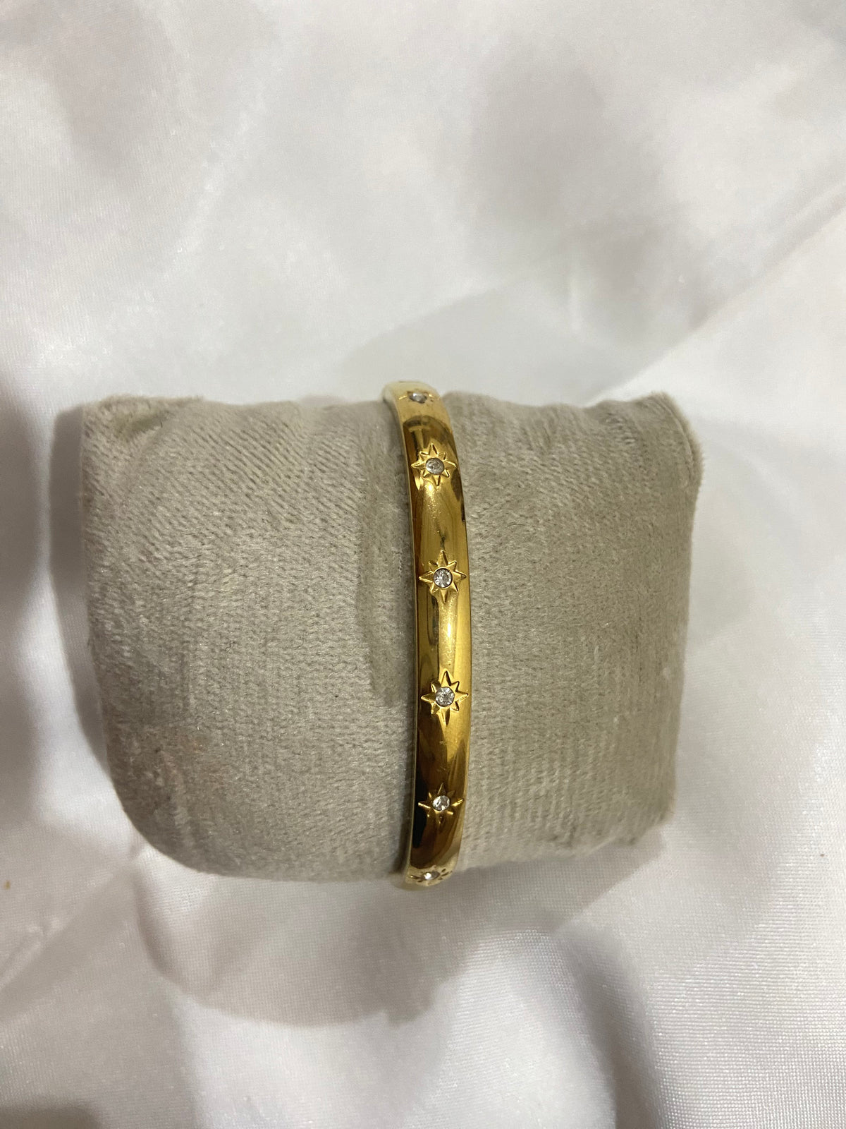 Starburst Crystal Sleek Bangle