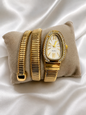 Snake watch 18k Gold plated Watch