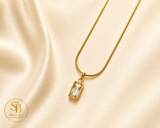 Crystal Pendant Necklace